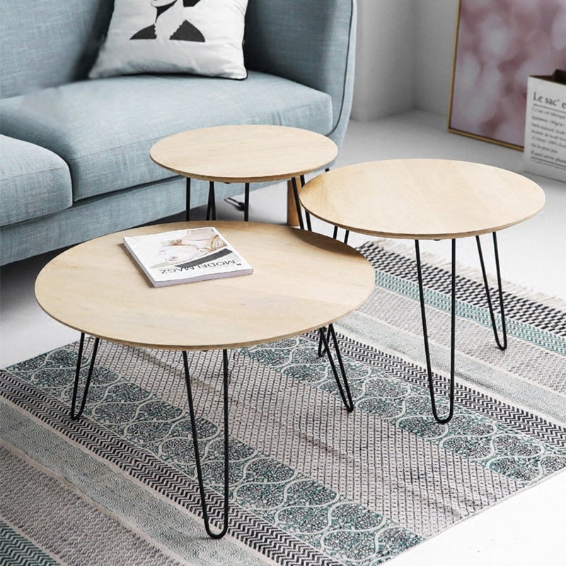 MSOBAIW Hairpin Legs 18 Inch Set of 4, DIY Metal Table Furniture Legs Ideal for Dining Table, Desk, 3/8 Inch Diameter Mid Century Modern Style (18", Black) - Image 4